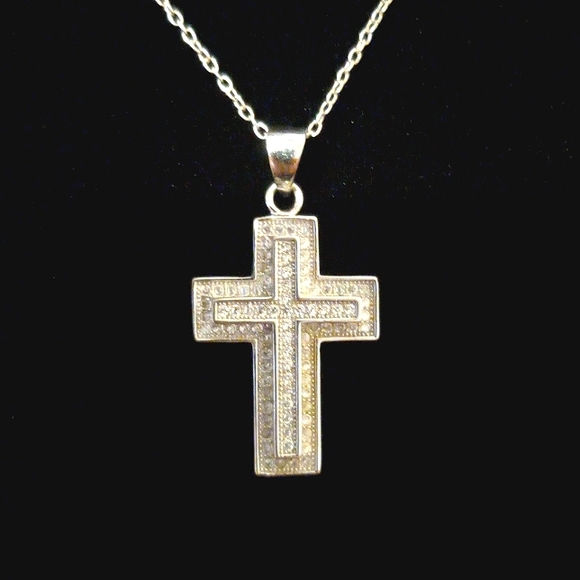925 Cross pendant